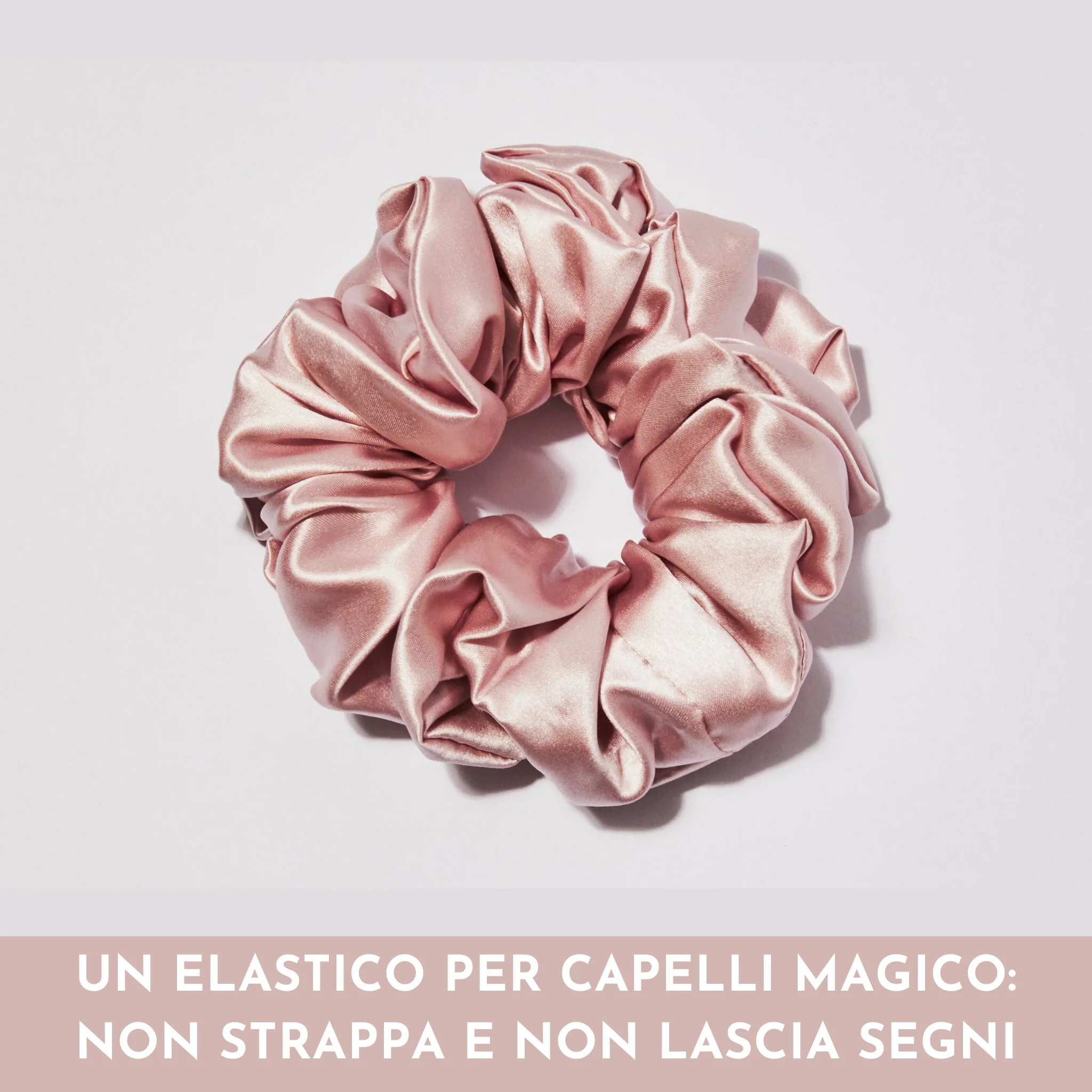 Scrunchies per capelli in seta